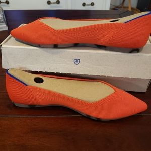Brand new Rothys, size 8, color papaya